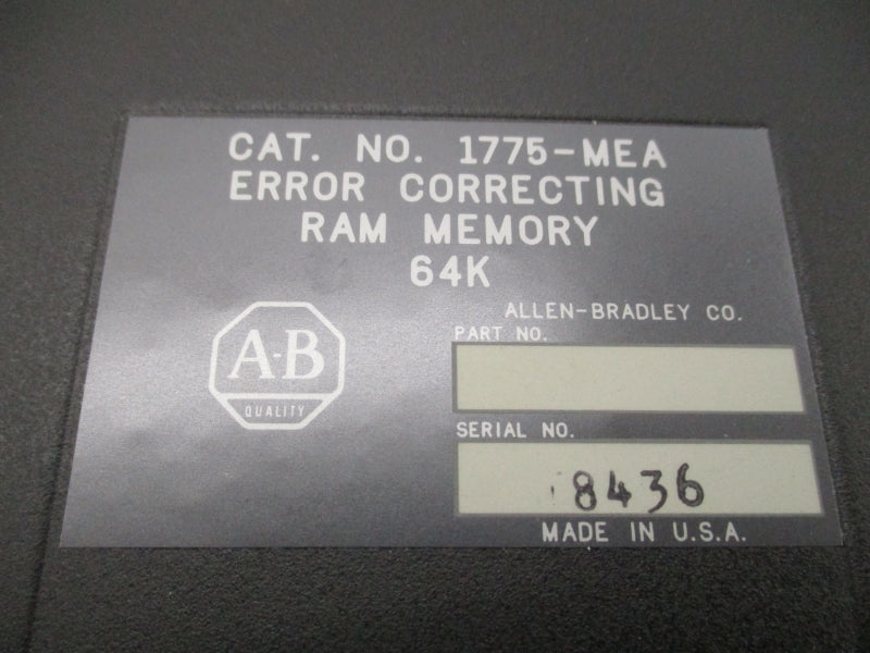 ALLEN BRADLEY 1775-MEA UNMP