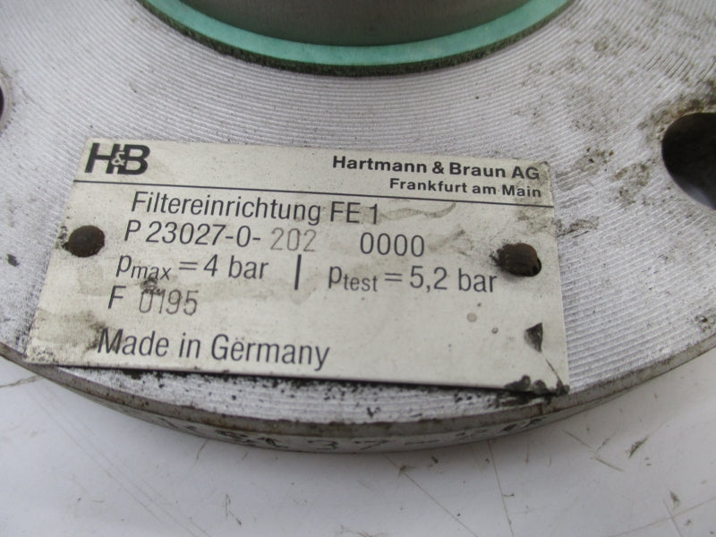 HARTMANN & BRAUN FE1 P23027-0-202 UNMP