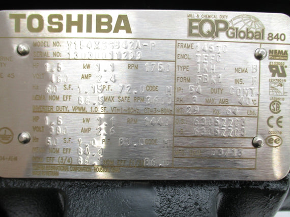 TOSHIBA Y154XSSB42A-P NSMP