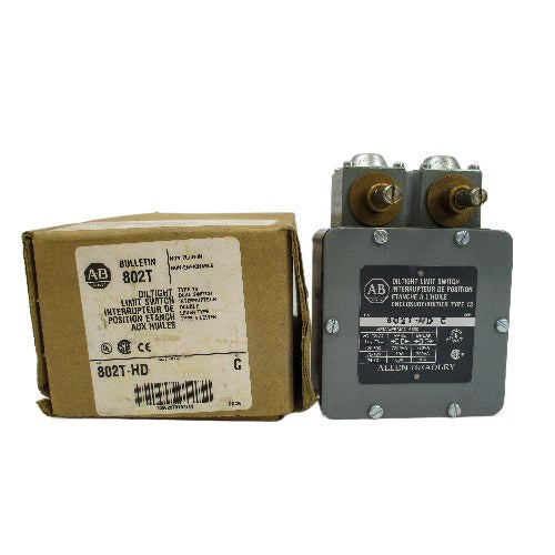 ALLEN BRADLEY 802T-HD SER. C 600VAC (BR/WH) NSMP