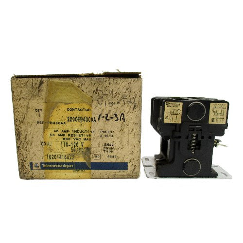 TELEMECANIQUE 2200EB430AA 110-120V 50A NSMP