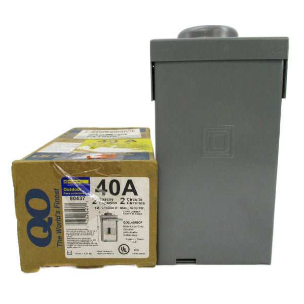 SQUARE D Q02L40RBCP SER. G01 120/240V 40A NSMP
