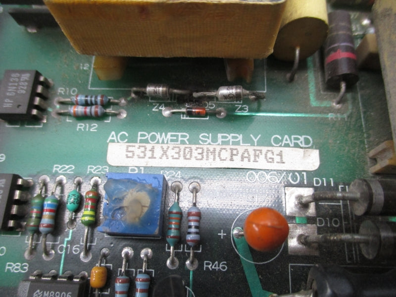 GENERAL ELECTRIC 531X303MCPAFG1 UNMP