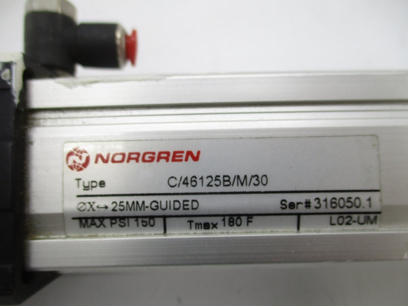 NORGREN C/46125B/M/30 150PSI 25MM UNMP