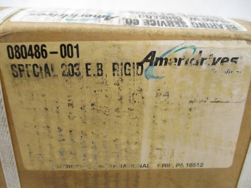 AMERIDRIVES COUPLINGS 080486-001 203EB NSFS