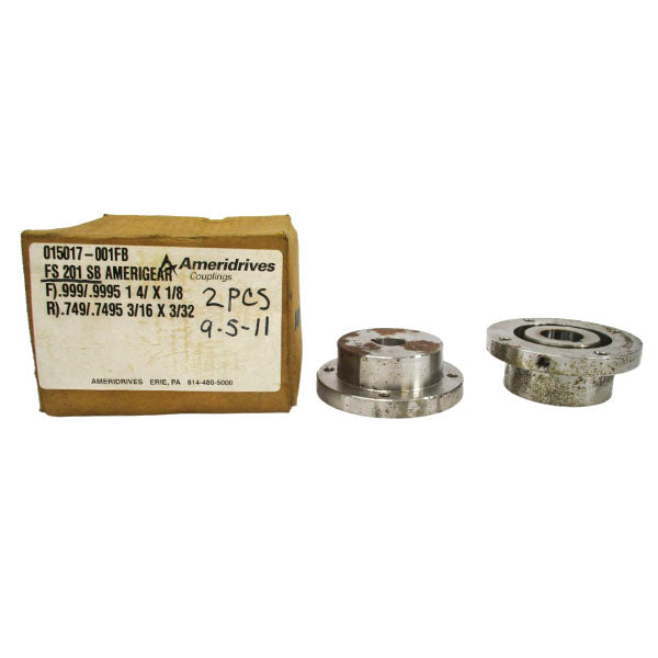 AMERIDRIVES COUPLINGS 015017-001FB FS201SB (AS PICTURED) NSMP