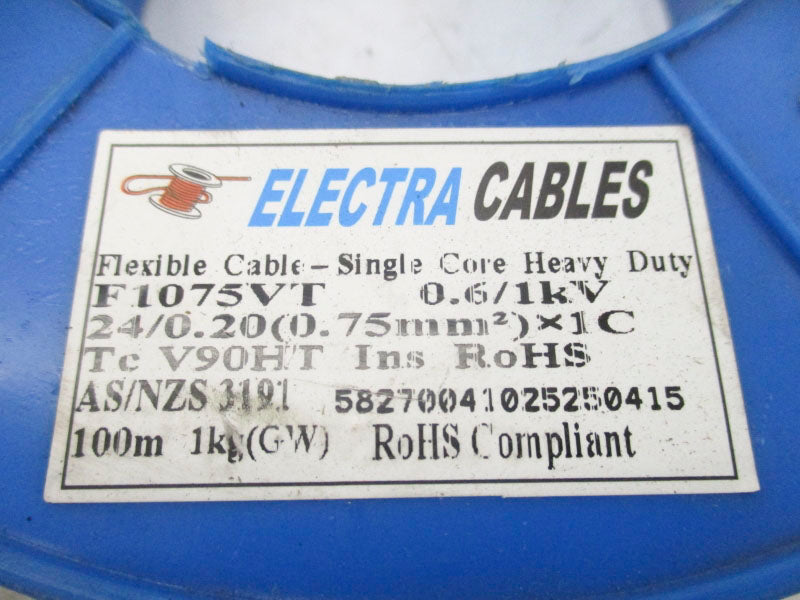 ELECTRA CABLES F1075VT 100M (BROWN) NSMP