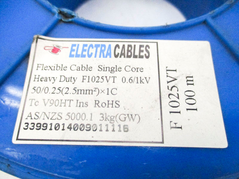 ELECTRA CABLES F1025VT 100M (RED) NSMP