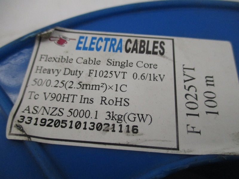 ELECTRA CABLES F1025VT 100M (BLUE) NSMP