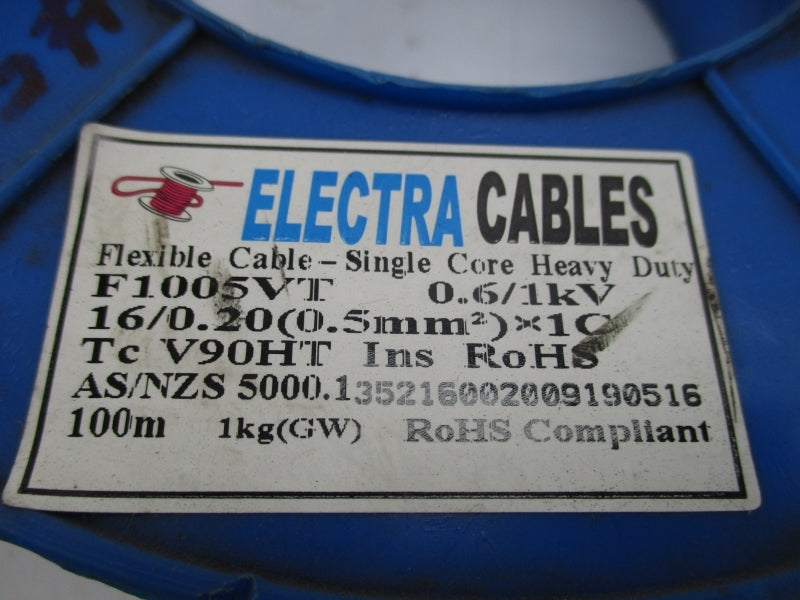ELECTRA CABLES F1005VT 100M (BLUE) NSMP