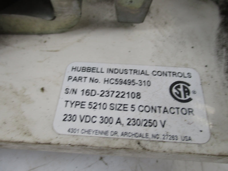 HUBBELL HC59495-310 230/250V 300A NSNP