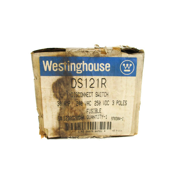WESTINGHOUSE DS121R 1230C28G04 240VAC 30A NSFS