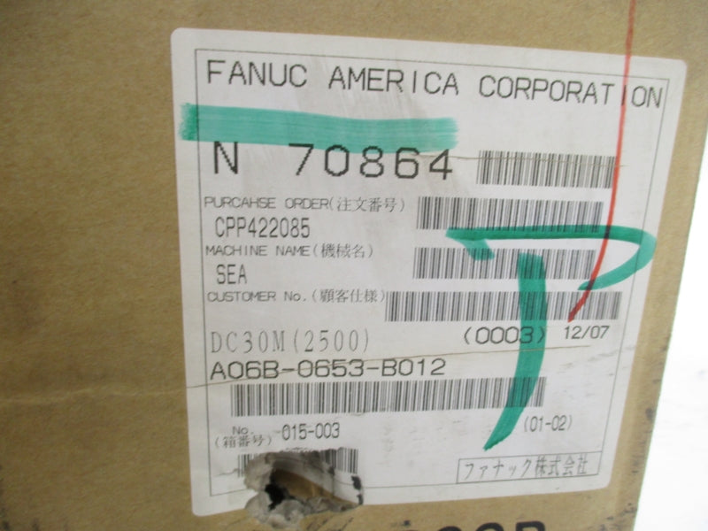 FANUC A06B-0653-B012 NSFS