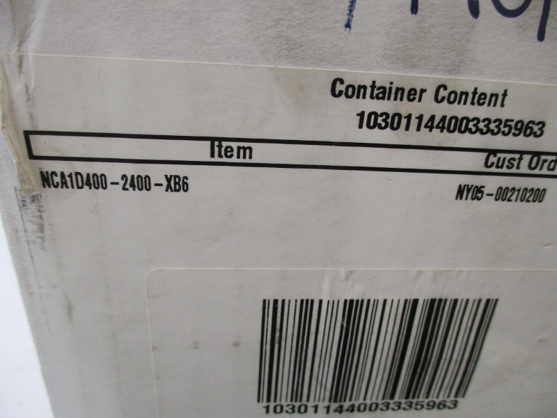 SMC NCA1D400-2400-XB6 NSFS
