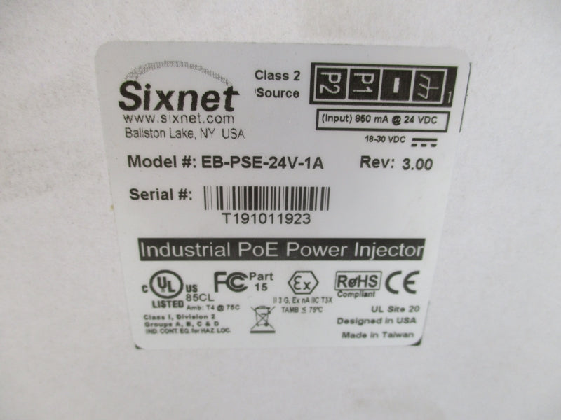 SIXNET EB-PSE-24V-1A 24VDC NSMP