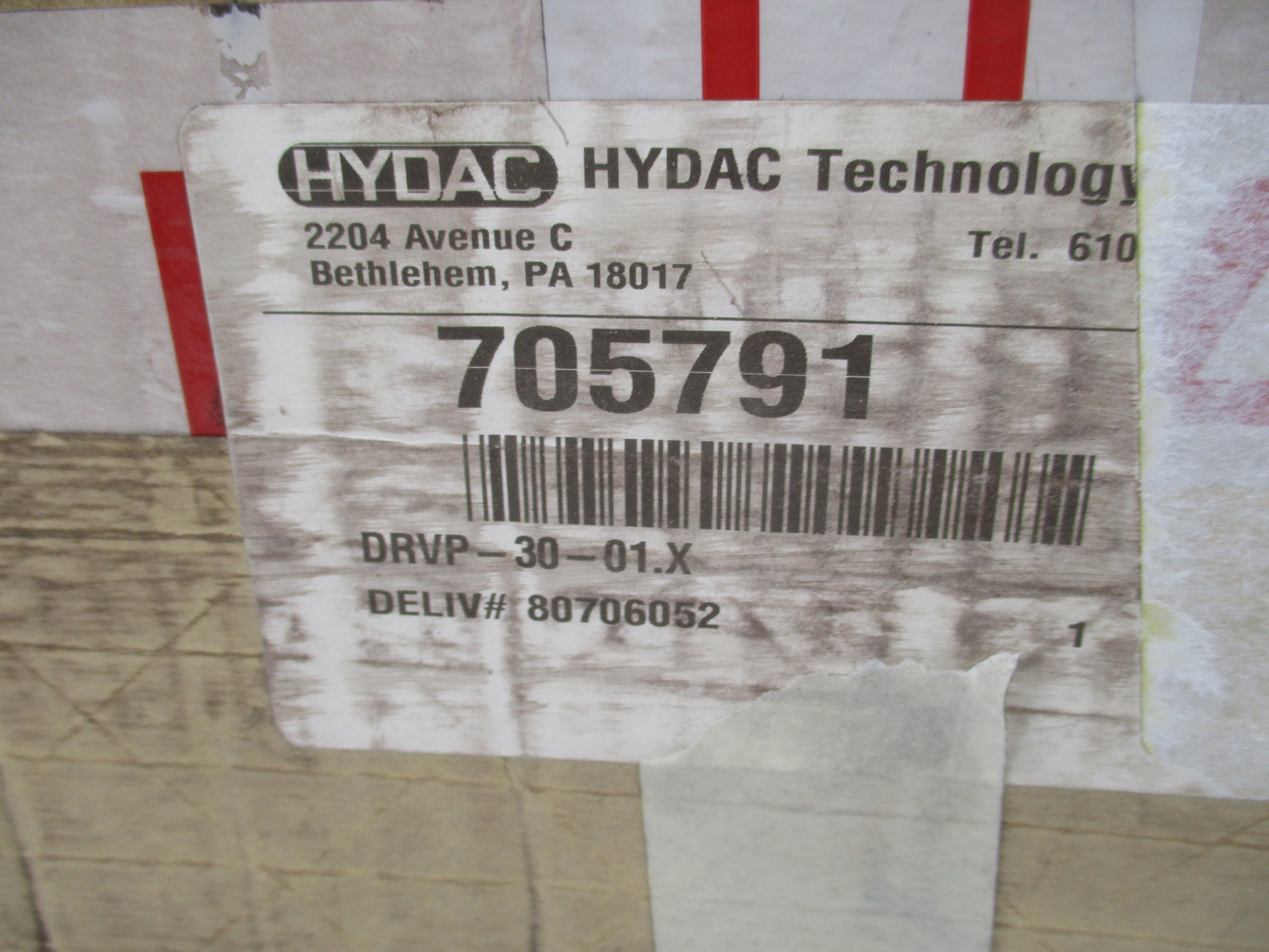 HYDAC DRVP-30-01.2 705791 NSMP