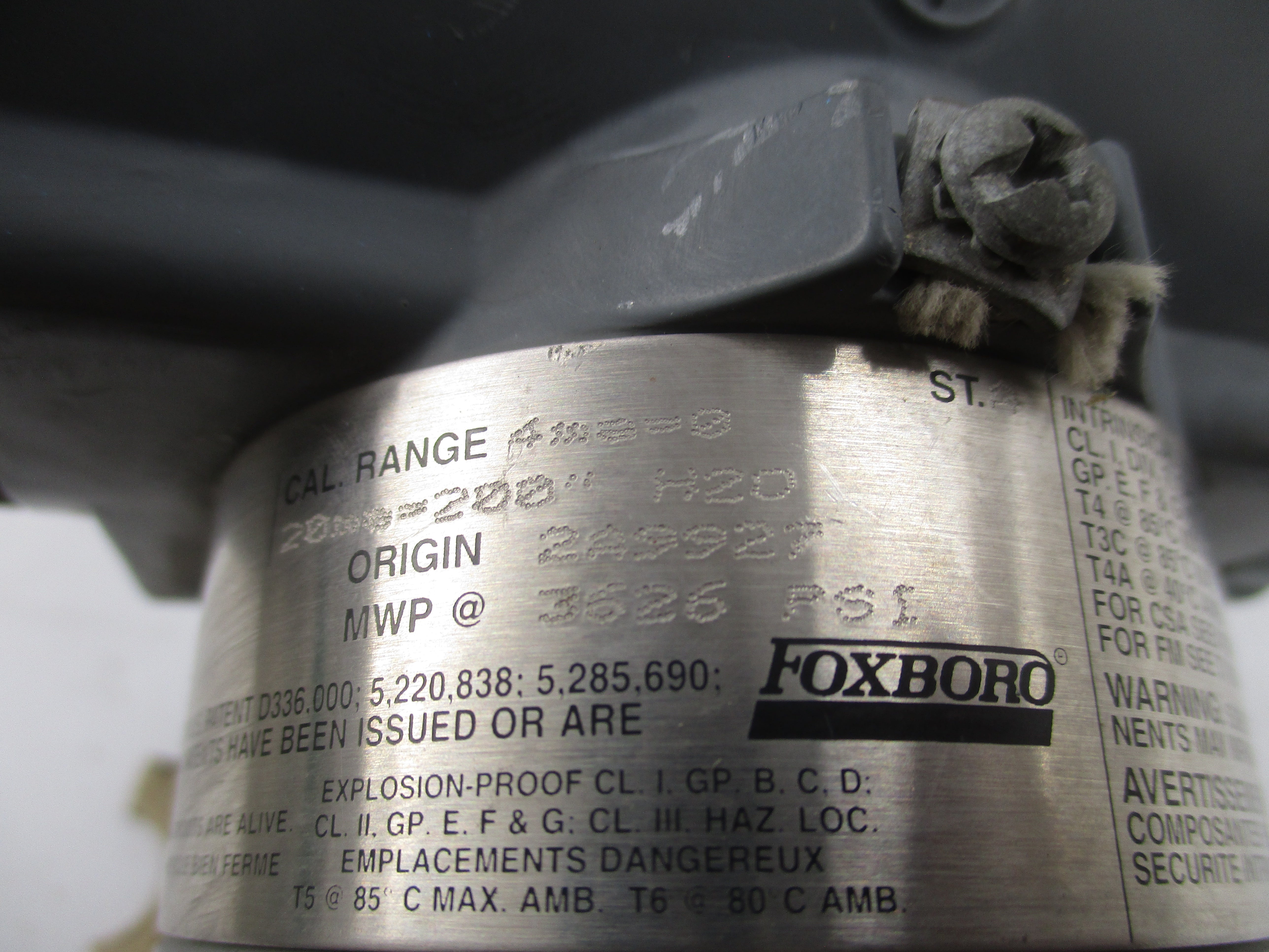 FOXBORO IDP10-D20B21P-L1 12.5-42VDC 3626PSI UNMP