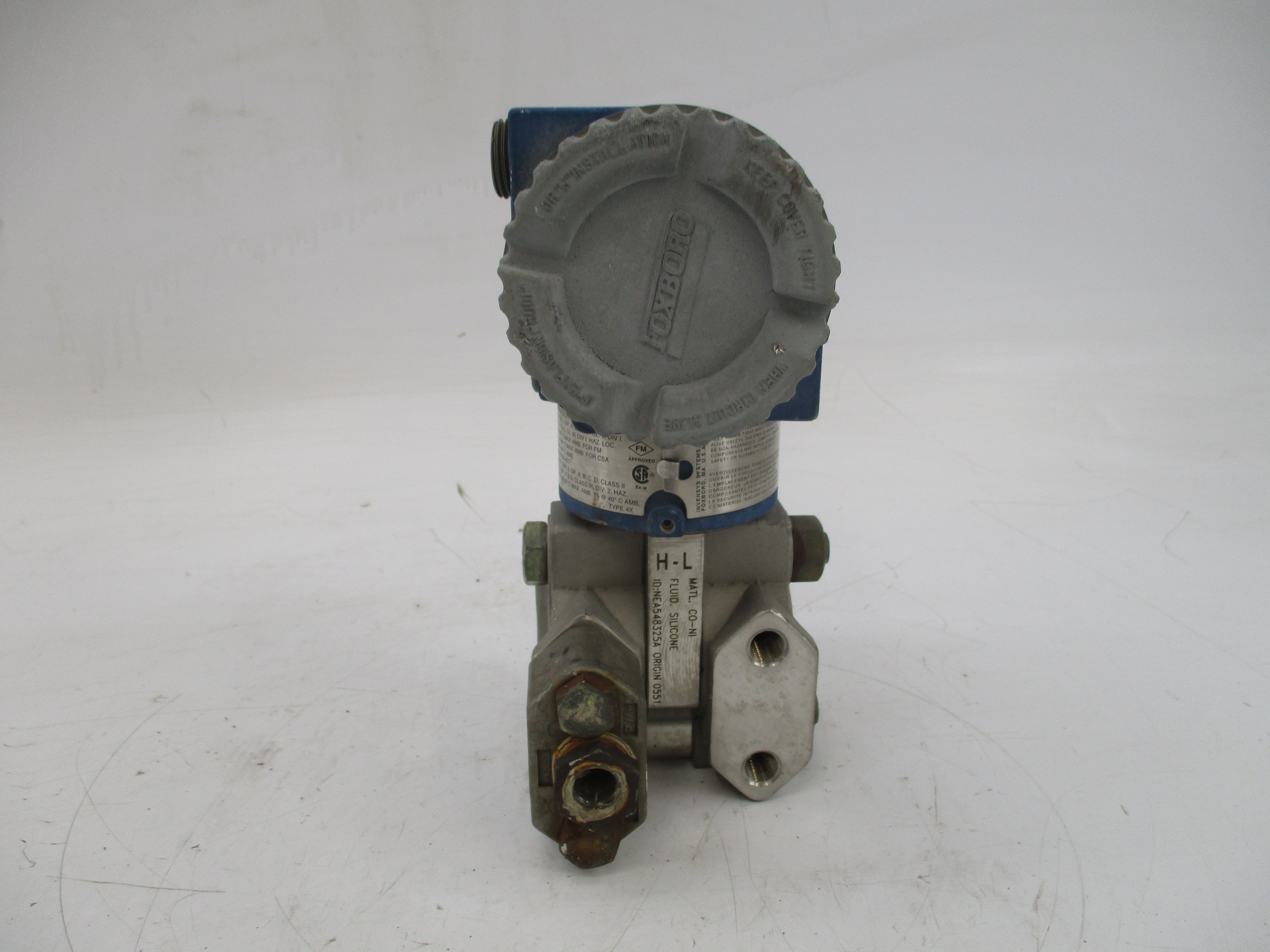 FOXBORO IGP20-D20E21F-M2 12.5-42VDC 0-600PSI UNMP