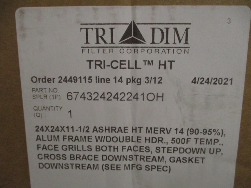 TRIDIM 674324242241OH NSMP