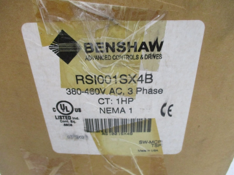 BENSHAW RSI001SX4B 380/460V 3.4/2.0A NUPI