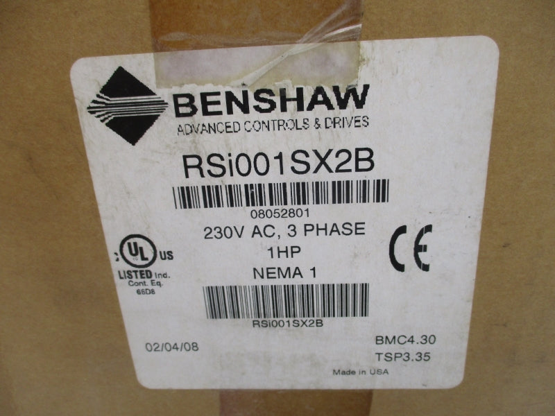 BENSHAW RSI001SX2B 200-230V 5.6/4.8A NSMP
