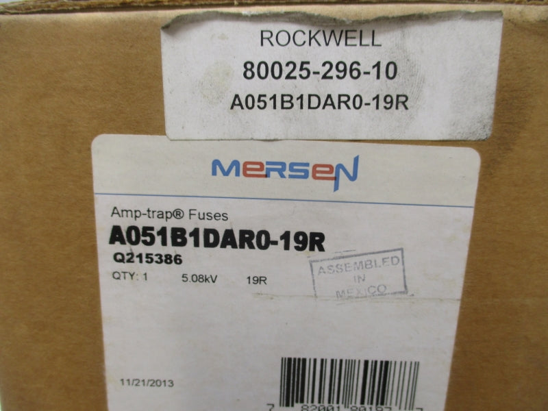 ALLEN BRADLEY 80025-296-10-R A051B1DAR0-19R 5080V 1550A NSMP