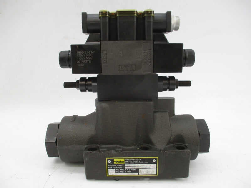 PARKER D61VW004C1NYGF3S91 110/120V .46/.52A 1500-5000PSI NSNP