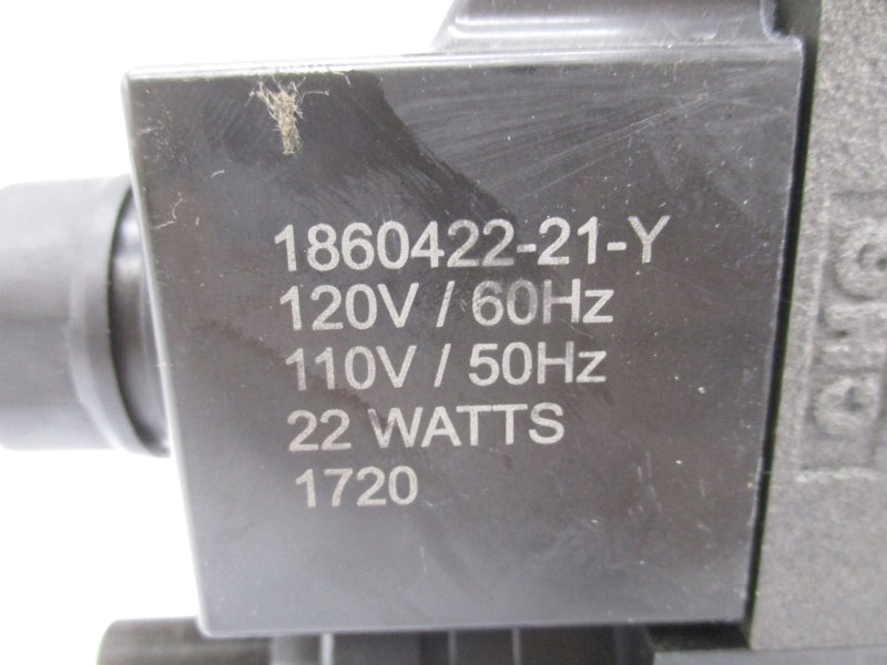 PARKER D61VW004C1NYGF3S91 110/120V .46/.52A 1500-5000PSI NSNP