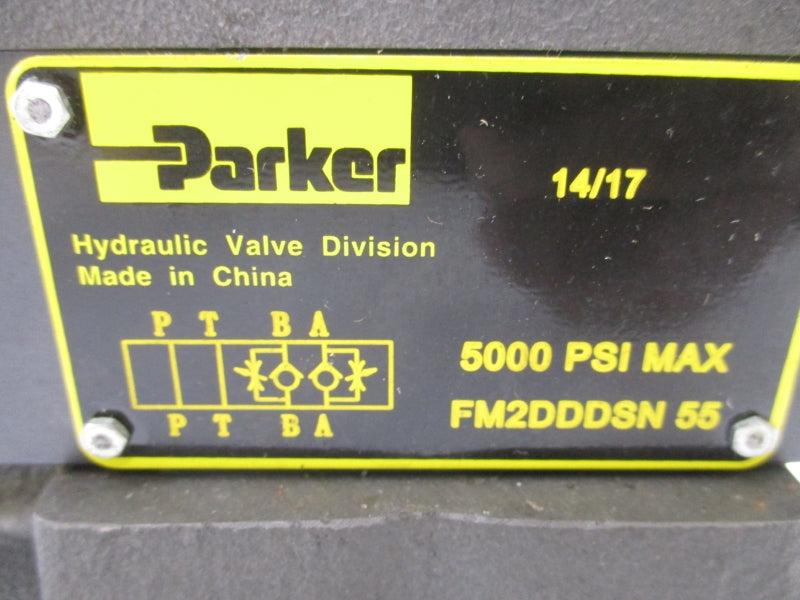 PARKER D61VW004C1NYGF3S91 110/120V .46/.52A 1500-5000PSI NSNP