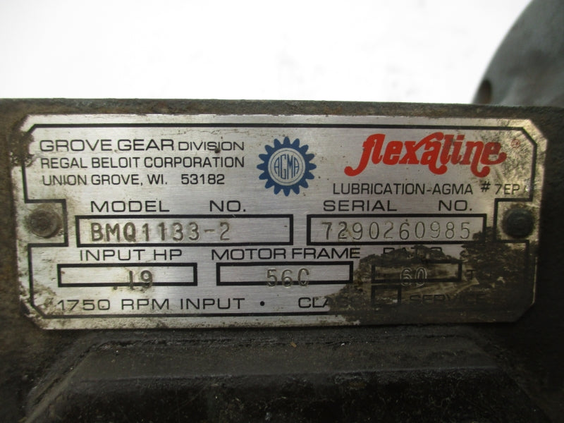 GROVE GEAR BMQ1133-2 UNMP