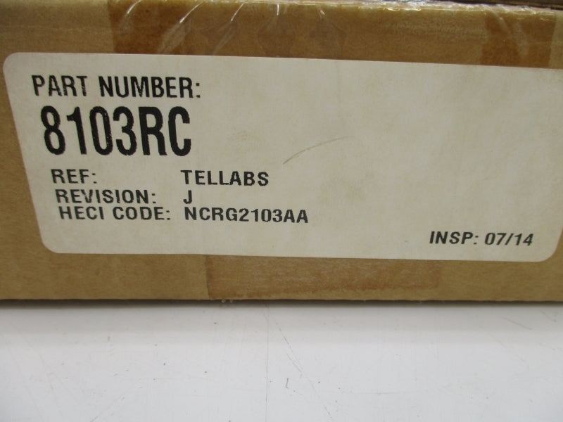 TELLABS 8103RC 828103TX 48VDC .5A NSMP