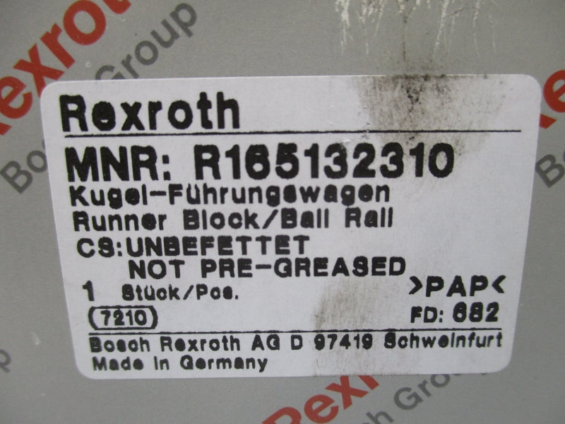 REXROTH R165132310 NSMP