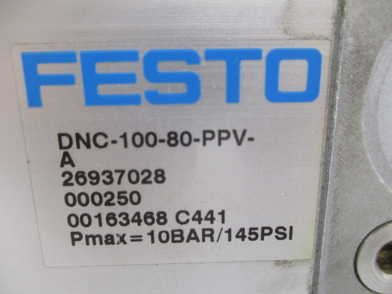 FESTO DNC-100-80-PPV-A 163468 145PSI NSNP