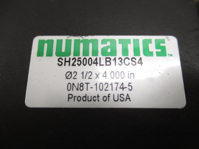 NUMATICS SH25004LB13CS4 2-1/2X4.000" NSNP
