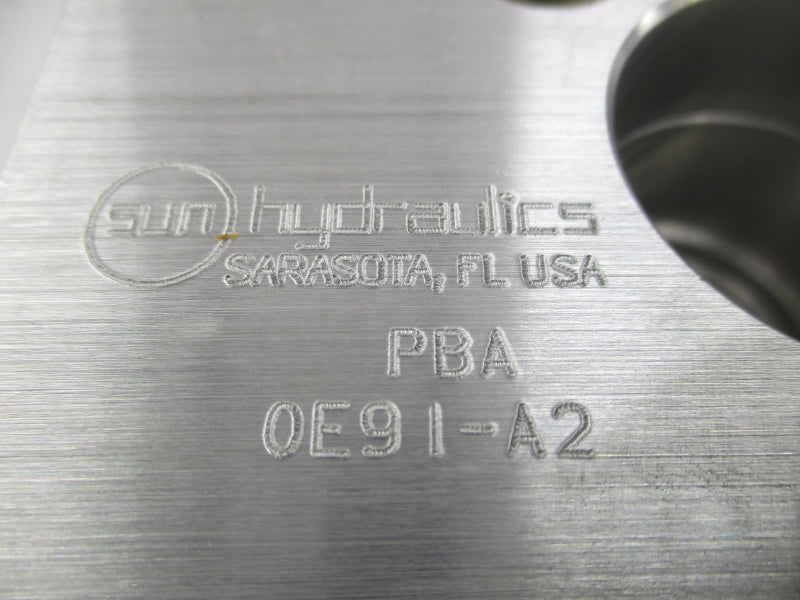 SUN HYDRAULICS PBA 0E91-A2 NSMP