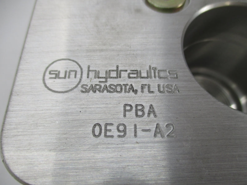 SUN HYDRAULICS PBA 0E91-A2 NSNP