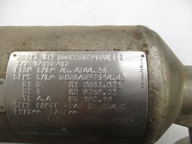 MICRO MOTION CMF100M328NQBUEZZZ 275-625PSI UNMP