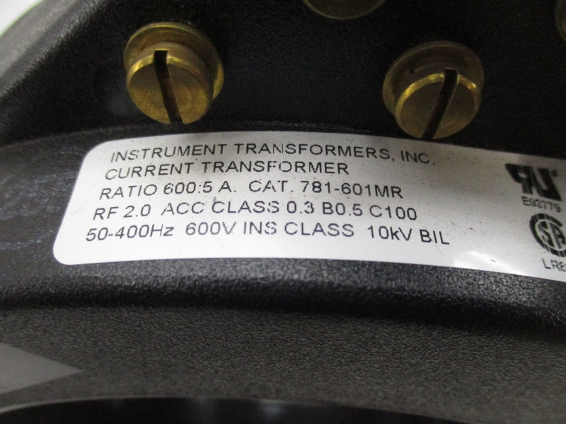 INSTRUMENT TRANSFORMER 781-601MR 600V NSNP
