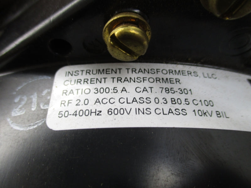 INSTRUMENT TRANSFORMER 785-301 600V NSNP