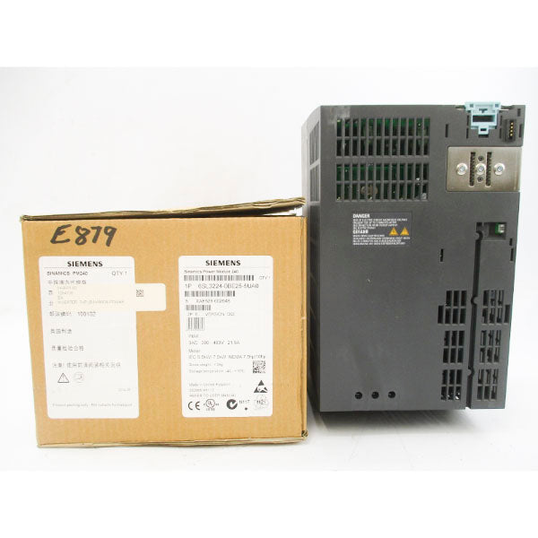 SIEMENS 6SL3224-0BE25-5UA0 380-480VAC 21.9A NSMP