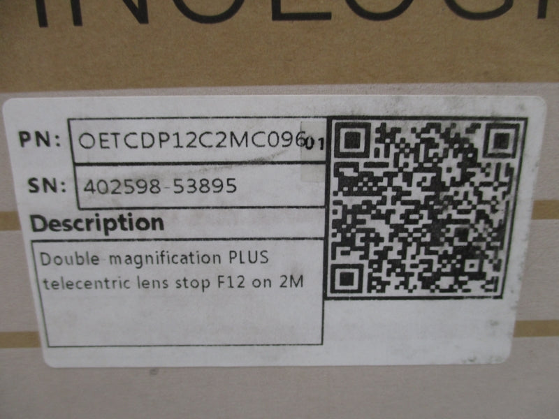 OPTICAL IMAGING TECHNOLOGIES OETCDP12C2MC096-01 F12/2M NSMP