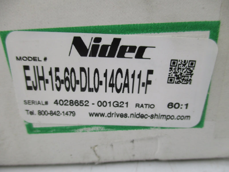 NIDEC EJH-15-60-DL0-14CA11-F NSMP