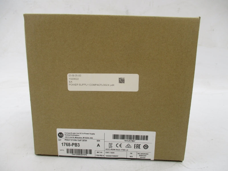 ALLEN BRADLEY 1768-PB3 SER. A DATE: 2020 NSFS