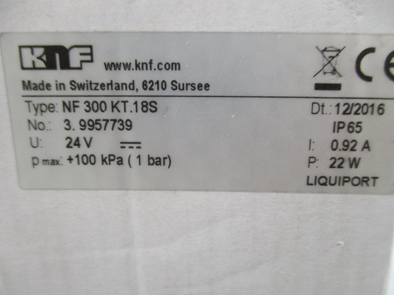 KNF NF300KT.18S 24V 0.92A NSMP