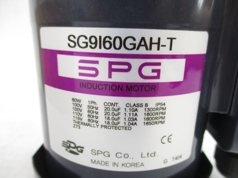 SPG SG9I60GAH-T 115V 1.04A NSMP