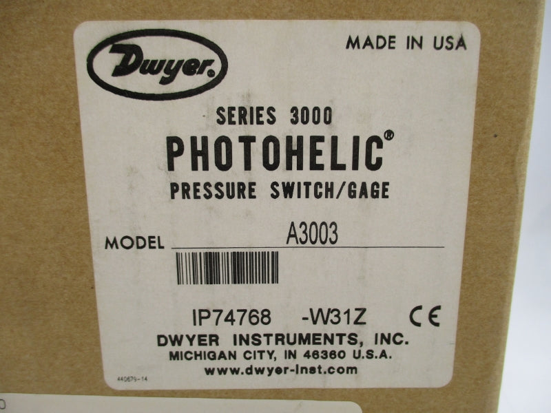 DWYER A3003 NSFS