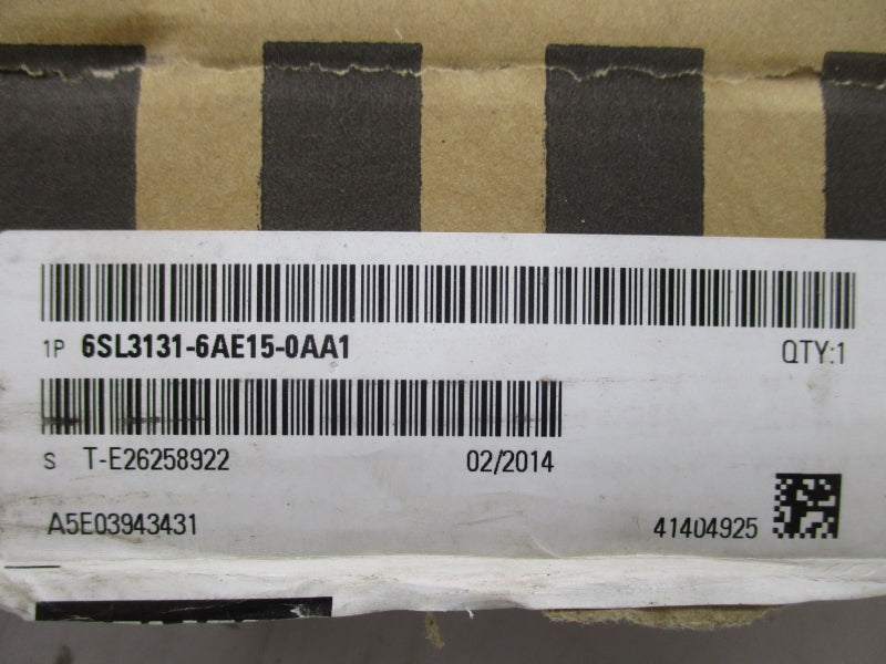 SIEMENS 6SL3131-6AE15-0AA1 380-480V 8.3A NSMP