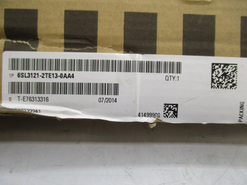 SIEMENS 6SL3121-2TE13-0AA4 600VDC 3A NSMP