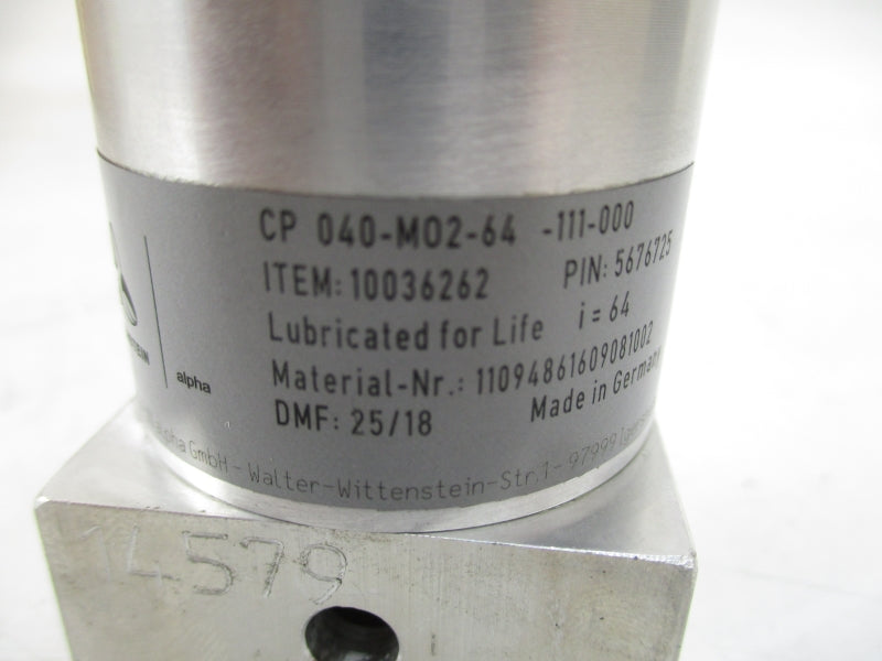 WITTENSTEIN CP040-MO2-64-111-000 10036262 NSMP