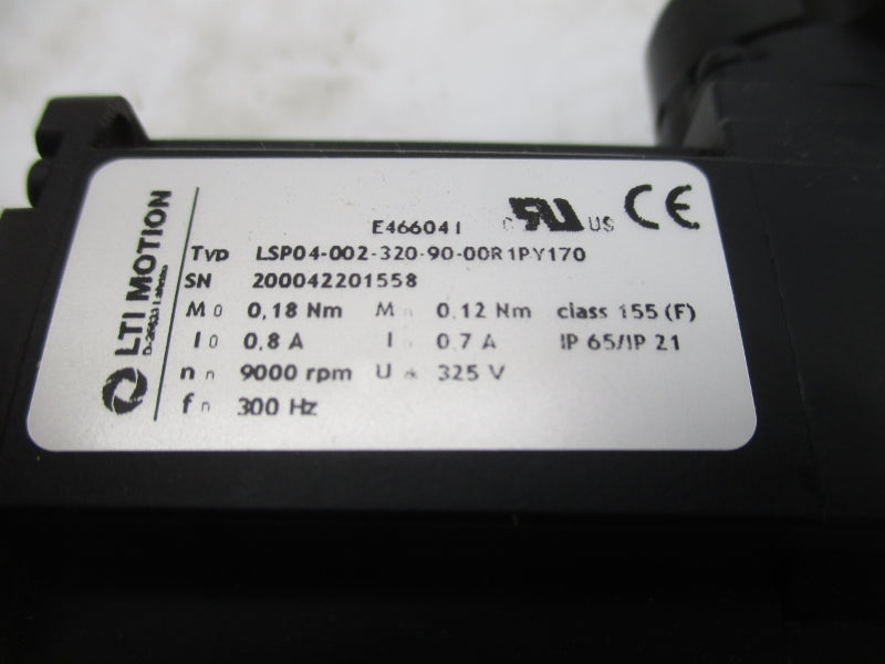 LTI MOTION LSP04-002-320-90-00R1PY170 1176.0013 325V 0.8A NSMP